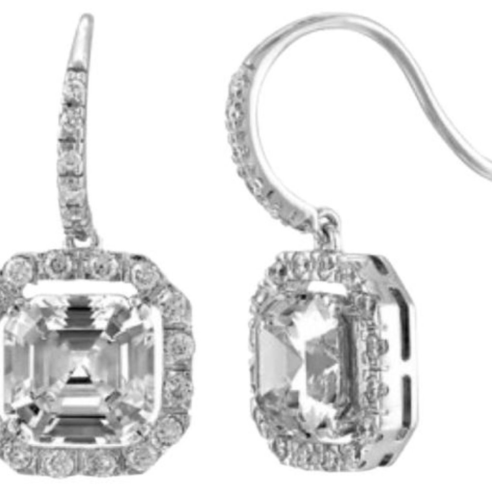 HOST PICK 🎉 Stella & Dot CZ Deco Drop Earrings - Picture 4 of 4